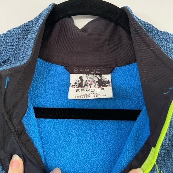 Spyder Outbound Half Zip Pull Over - M - Picture 6 of 7